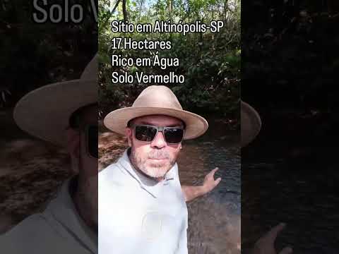 Sítio Altinópolis-SP 6.6 Alqueires, rico em água. Valor 185 mil/ alqueire.