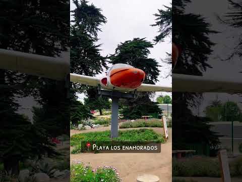 📍Playa Los Enamorados Quintero Un Rincón Mágico Donde El Mar se mezcla Con la Tranquilidad💙 #chile🇨🇱