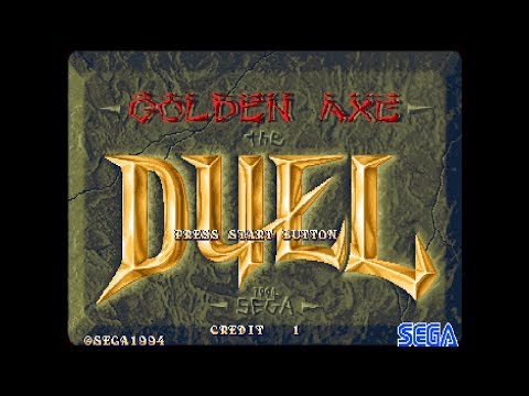 1CC Golden Axe - The Duel (Arcade) (ゴールデンアックス・ザ・デュエル) [Death Adder - Hardest Difficulty]