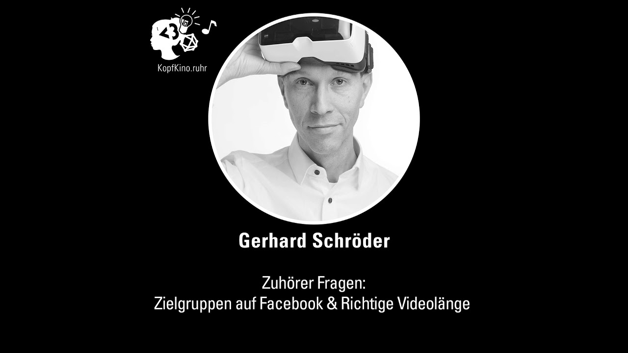 Zuhörer Fragen: Zielgruppen auf Facebook, KopfKino Ep. 31