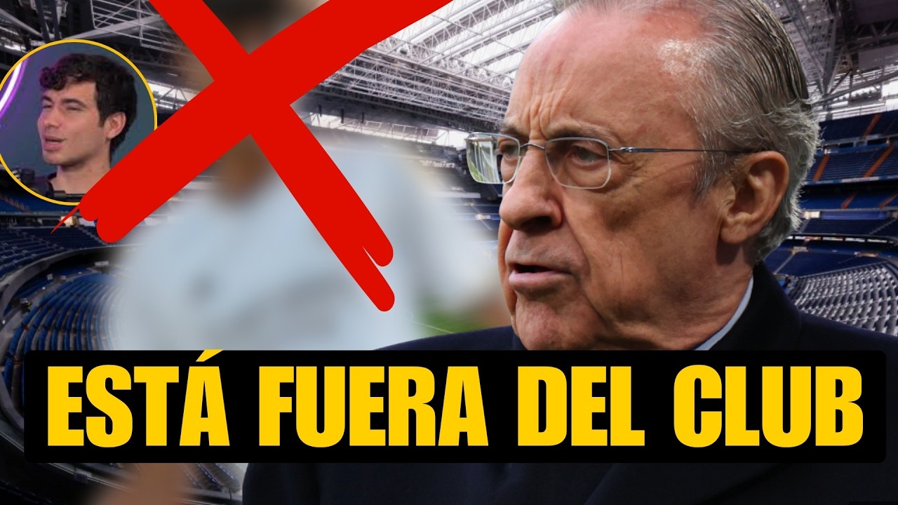 "SI EL MADRID QUIERE, PUEDE RESCINDIR EL CONTRATO DE ESTE JUGADOR HOY Y ECHARLO"