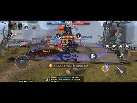 Dynasty Legends 2 Guild war. vs Chill fooling around a bit :)