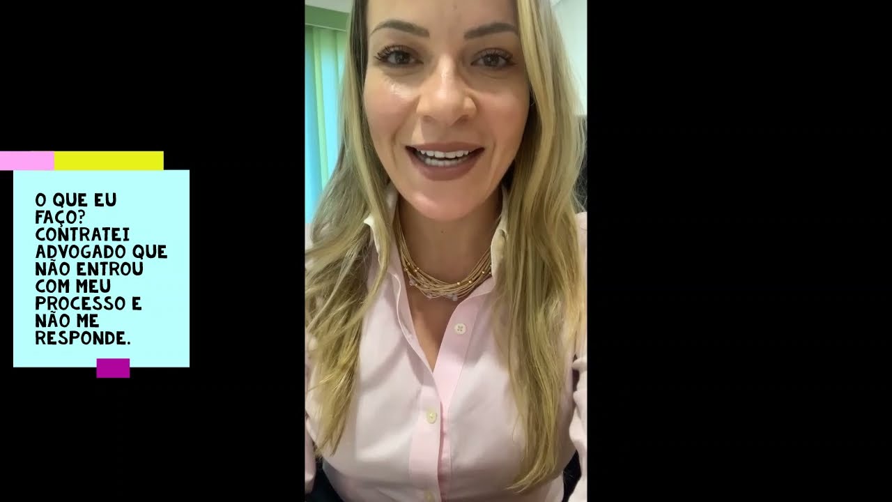 O QUE EU FAÇO? CONTRATEI ADVOGADO QUE NÃO ENTROU COM MEU PROCESSO E NÃO ME RESPONDE.