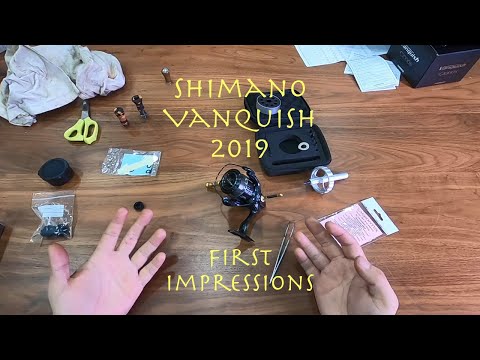 2019 Shimano Vanquish Reel First Impression/Basic Review and adding ZPI parts