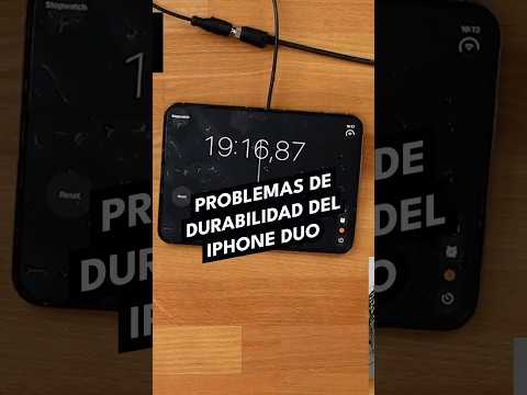 Problemas de durabilidad del iPhone Duo