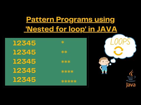 Java Pattern Programs For Icse Pyramid Patterns Using Nested For Loops Explained