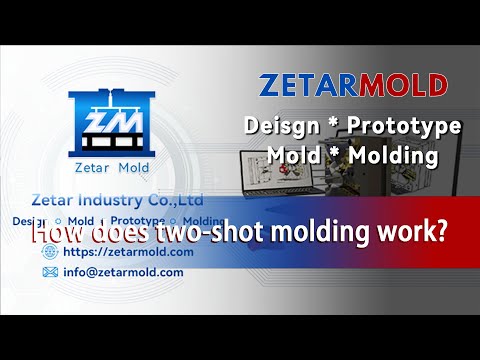How does two shot molding work?