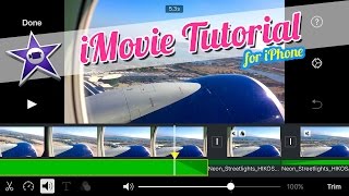 iMovie Tutorial for iPhone - Fade In Audio, Fade Out Audio, and Mute Audio
