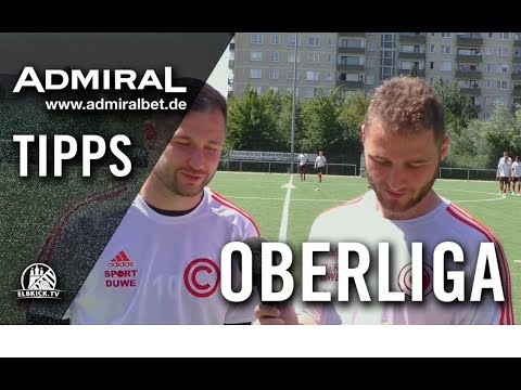 ADMIRAL-Tipps mit Cuesta und  D'urso (Concordia) - 1.Spieltag, Oberliga Hamburg