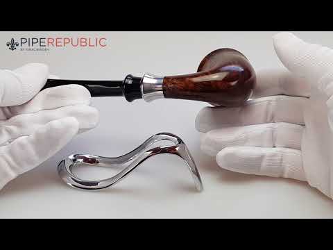 Stanwell H.C.Andersen Pfeifen Modell 2/9 Einzelstück 9mm FLT smooth/brown