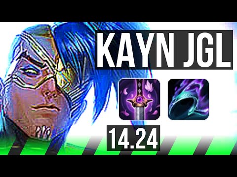 KAYN vs LEE SIN (JGL) | VN Challenger | 14.24