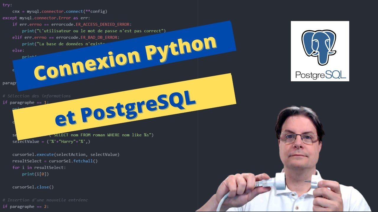 Base de données : PostgreSQL et Python (psycopg2)