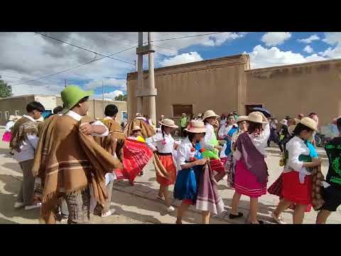 Comparsa Flor de Verbenita, Abra Pampa, Jujuy 🥳 último ensayo antes de pasar en el corso 2024 💖❤️