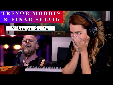 Trevor Morris & Einar Selvik "Vikings Suite" REACTION & ANALYSIS by Vocal Coach / Opera Singer