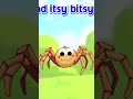 The Itsy Bitsy Spider Fun Nursery Rhyme Song For Kids Sing Along Animation
