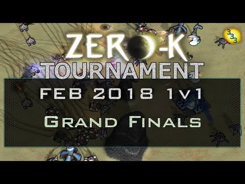 2018/02/03 1v1 Tournament - Grand Finals - Zero-K