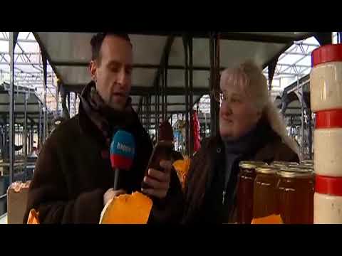 Bogat asortiman zimskih namirnica na pijaci - DJS - (TV Happy 03.12.2018)