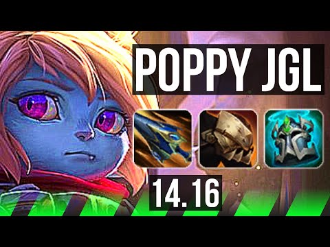 POPPY vs GRAVES (JGL) | 5/2/23, 900+ games | EUW Master | 14.16