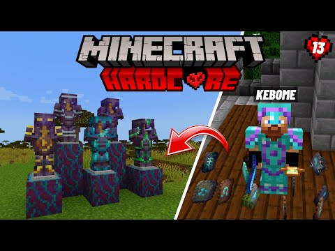 EPIC! Finding Every Armor Trim in Minecraft HC #13