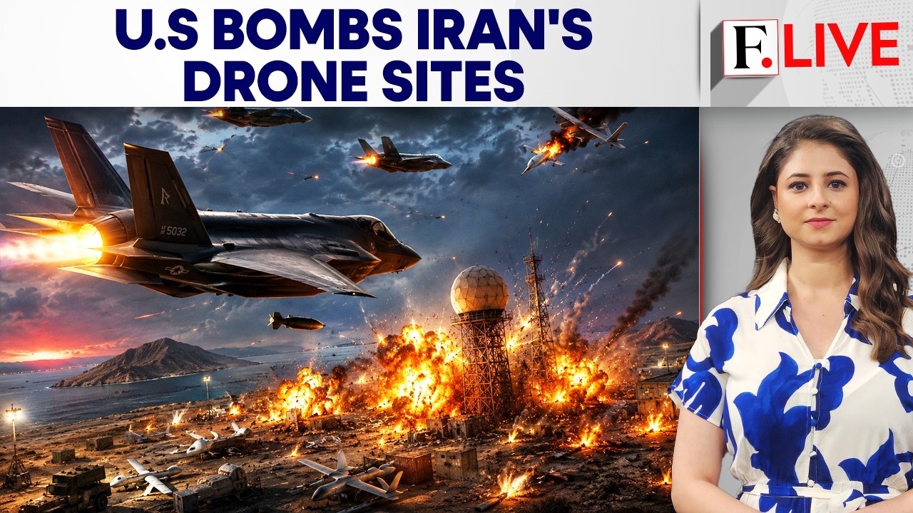 US Attacks Iran's Drone Sites After IRGC Shoots Down MQ-9 Drone | Firstpost Live