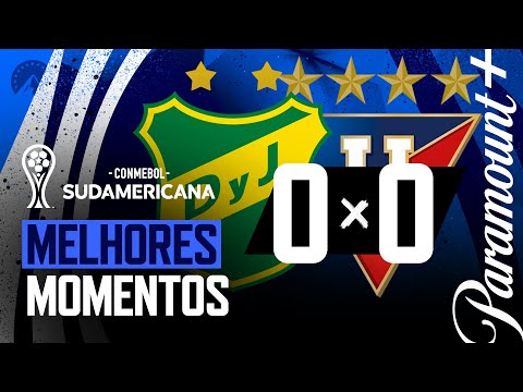 Gols e lances de Defensa y Justicia x LDU