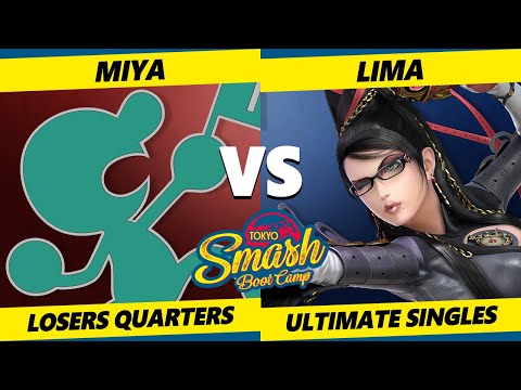 Tokyo SBC Top 8 - Miya (Game & Watch) Vs. Lima (Bayonetta) Smash Ultimate - SSBU