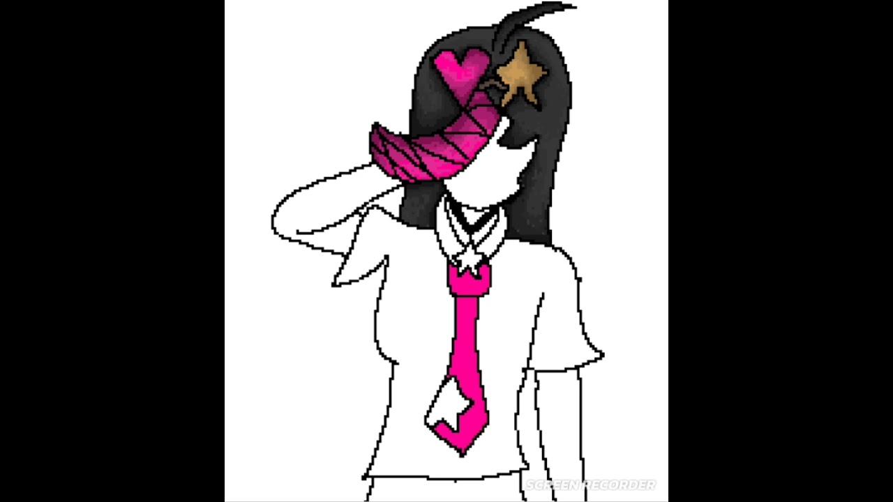 speed draw of my danganronpa oc !! #danganronpa #art #danganronpaoc