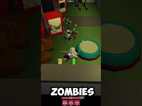 Hunty zombies | Grind your weapon to mastery 100 #huntyzombies #roblox