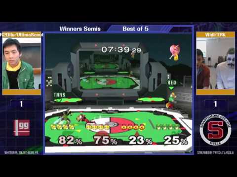 Event Match 7: R2DLiu & Ultimascout (Fox/Marth) vs Widl & TRK (Peach/Sheik) - Winners Semis