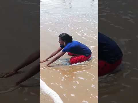 #💦 enjoying 🤗the beach 🥰 #beach #teju'sworld🌍#