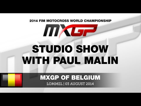 MXGP of Belgium 2014 Studio Show ft Jordi Tixier & Dean Ferris - Motocross