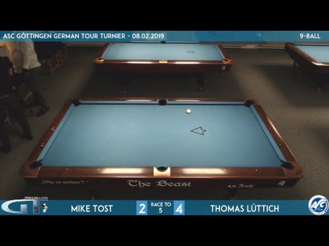 ASC Göttingen German Tour Turnier - 08.02.2019