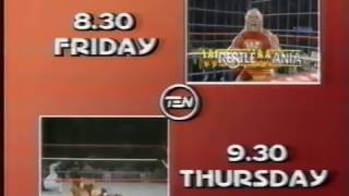 WrestleMania 2 Channel Ten Australia Commercial #1