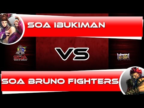SOA Ibukiman (Juri) VS SOA Bruno Fighters (Akuma)