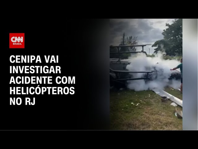 Acidente de helicóptero no RJ: Cenipa vai investigar o que provocou queda | CNN NOVO DIA