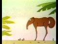 Sesamstraat Animatie Mierenetende Giraffe