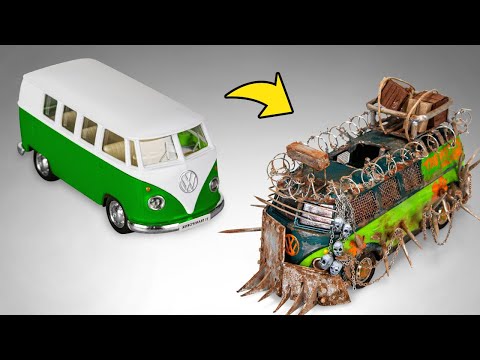 Transforming a Mystery Machine into a Post-Apocalyptic Car