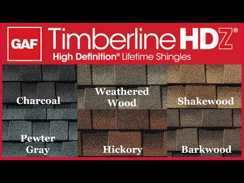 Roof Color Comparison: GAF Timberline HDZ Shingles