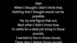 Rizzle Kicks - When I Was A Youngster - (Lyrics)