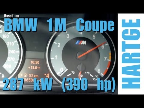 BMW 1M Coupé E82 Test Drive with HARTGE Engine Upgrade 80 - 200 km/h