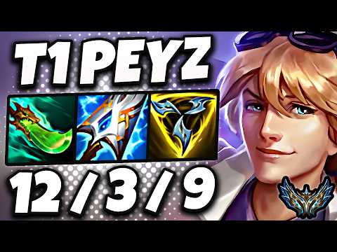 T1 Peyz Ezreal ADC vs Lucian - Patch 26.3 Korea Challenger 1981 LP