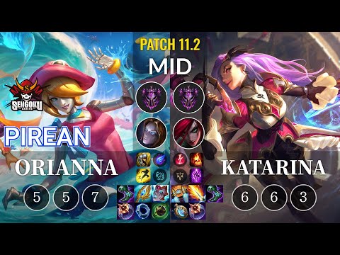 SG Pirean Orianna vs Katarina Mid - KR Patch 11.2