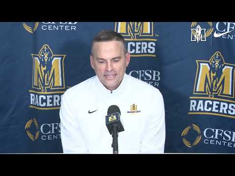 Racers Men's Basketball | Coach Matt McMahon Postgame Press Conference | 2-24-2022