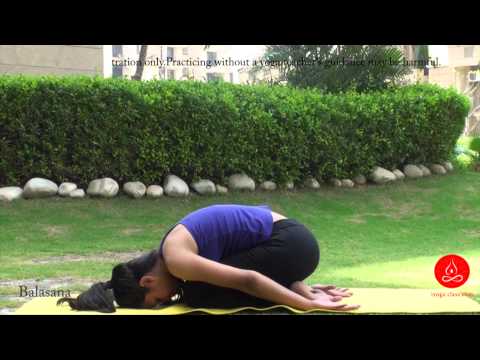 Balasana, Child's pose