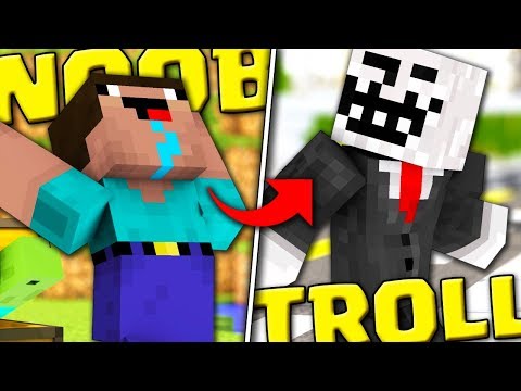 NOOB vs TROLL GUERRA DI TRAPPOLE - Minecraft ITA - CleverTroll #RunMap