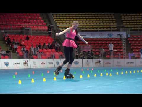 2016 WIFC Classic Slalom Junior Women 6th Place Olga Bamatter Rodriguez (RUS)