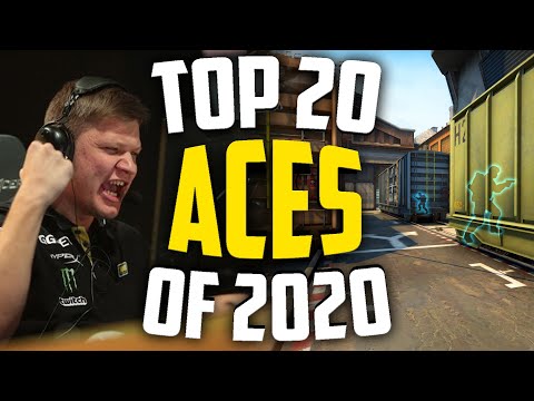TOP 20 CS:GO PRO ACES OF 2020!