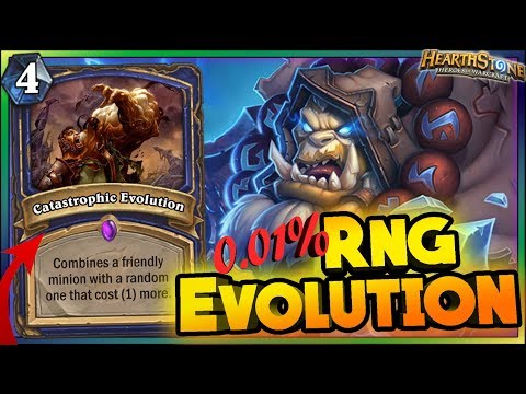 0.01% RNG EVOLUTION - WTF Moments - Hearthstone Funny Rng Moments