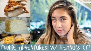 Foodie Adventures w/ Keanu&#39;s GF! - March 25-27, 2016 | fancyplusryan Vlog