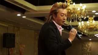 Johnny Lau as a special guest singer at Dinner Party of Housing Department